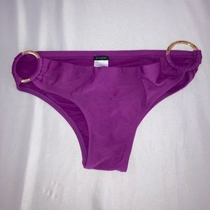 Purple Zingara Bikini Swim Bottoms